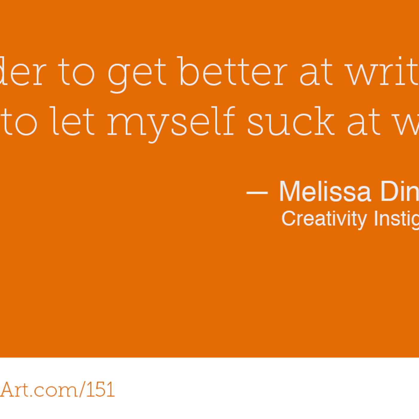 151 - Healing your relationship with creativity with Melissa Dinwiddie - podcast episode cover