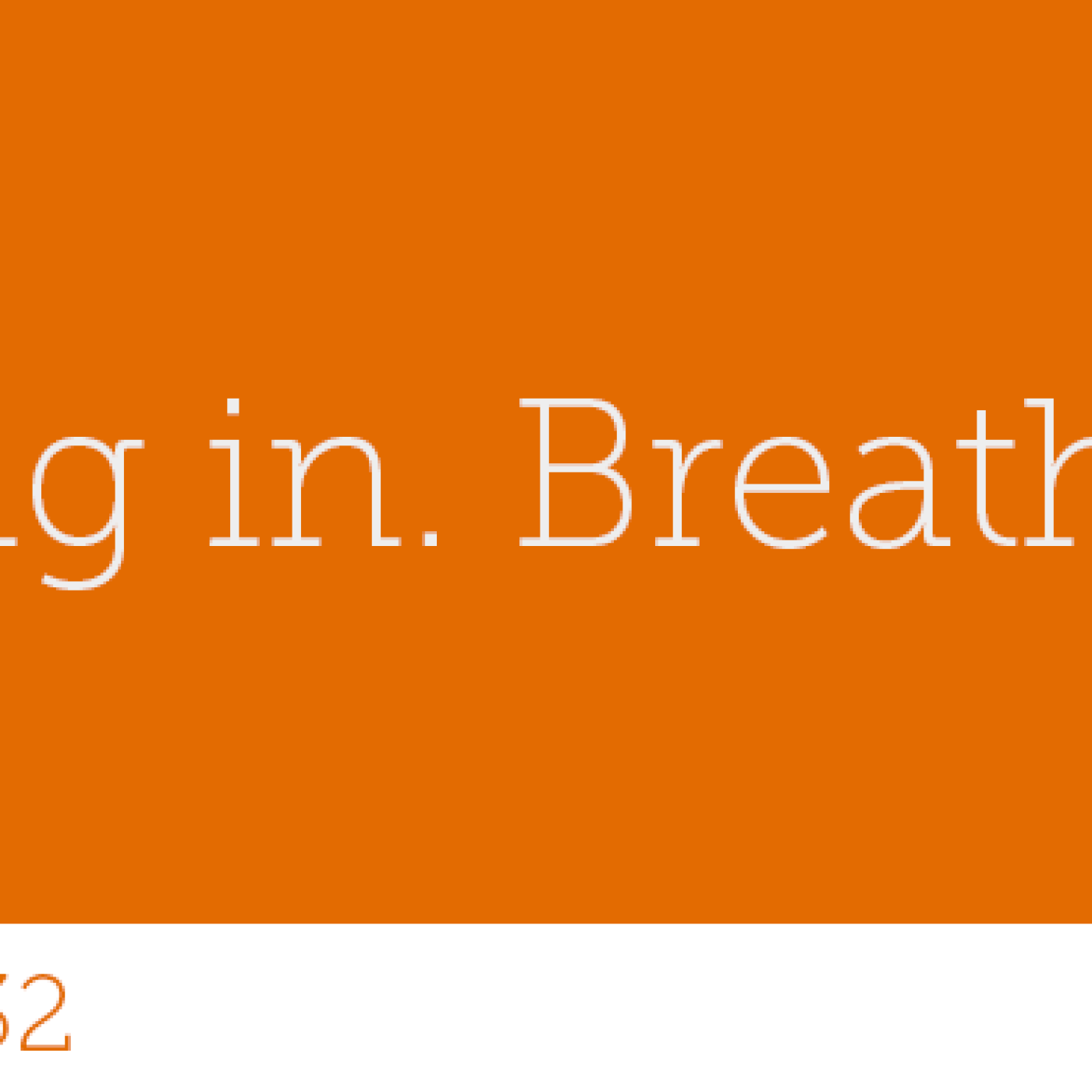 132 - Breathing In. Breathing Out. - podcast episode cover