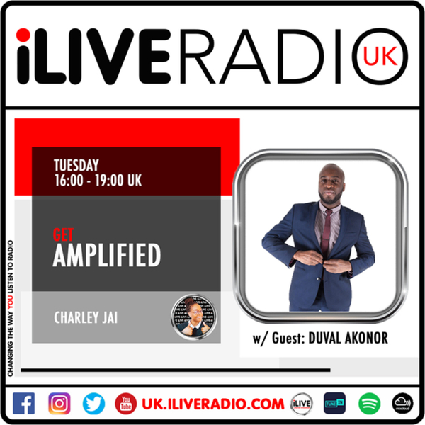 Get Amplified! #1 w/ Charley Jai ft. guest: Duval Akonor | 04.08.2020 artwork