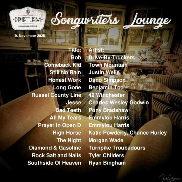 Songwriters Lounge vom 19. November 2025 artwork