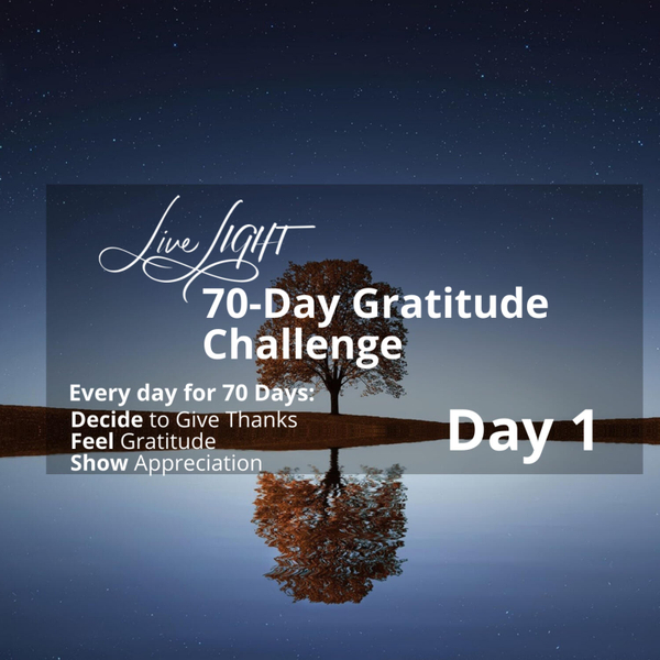 Gratitude Challenge Day 1 - Appreciating Creation artwork