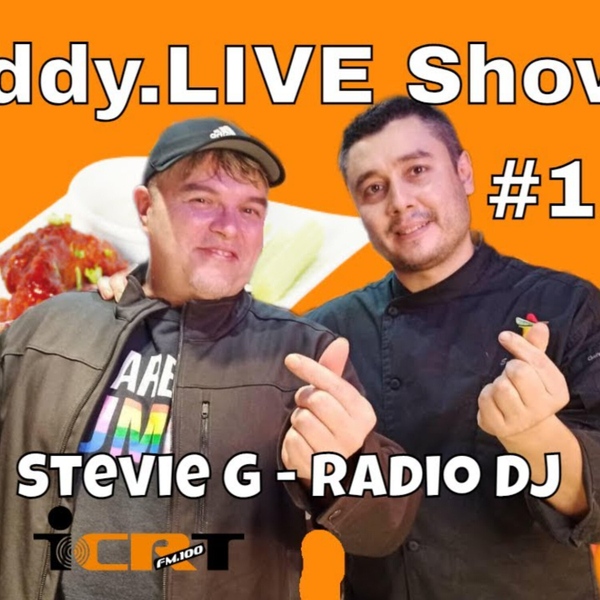Eddy.LIVE Show ep. 111, Stevie G, International DJ ICRT #TaiwanPodcast #TaiwanEnglishPodcast artwork