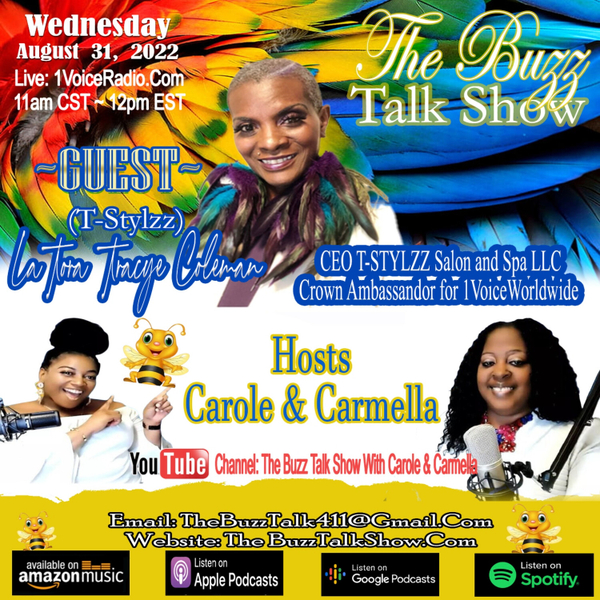 Aug 31st Buzz Talk Show artwork