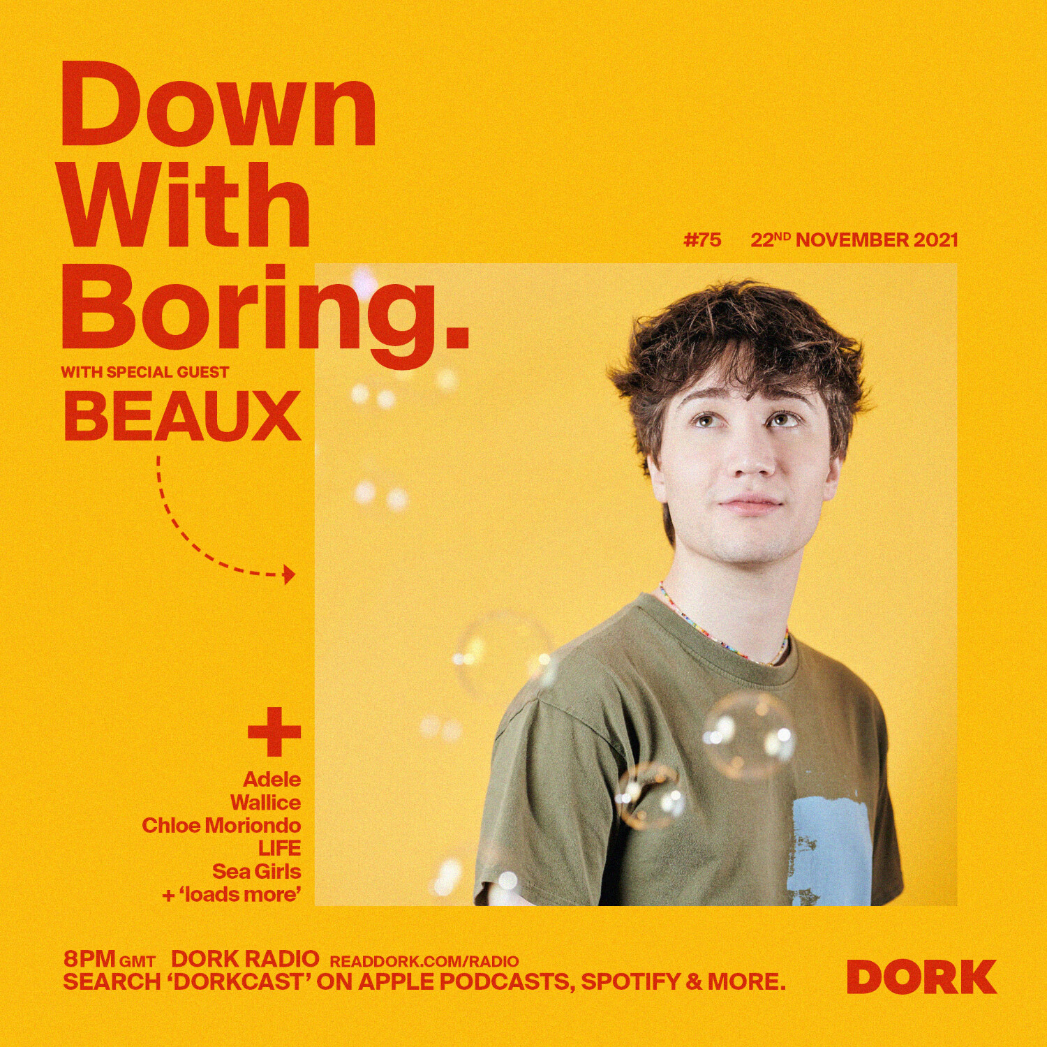 cover of episode Down With Boring #0075: beaux