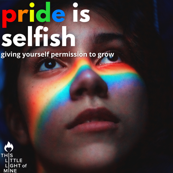 Pride is selfish artwork