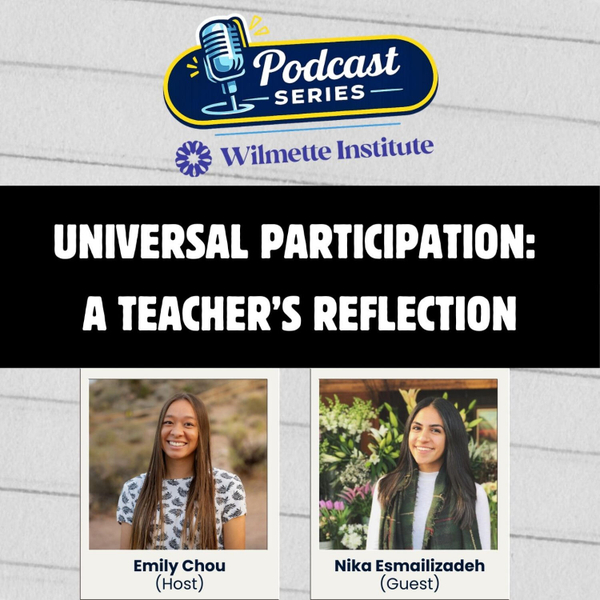 1. Universal Participation: A Teacher’s Reflection artwork