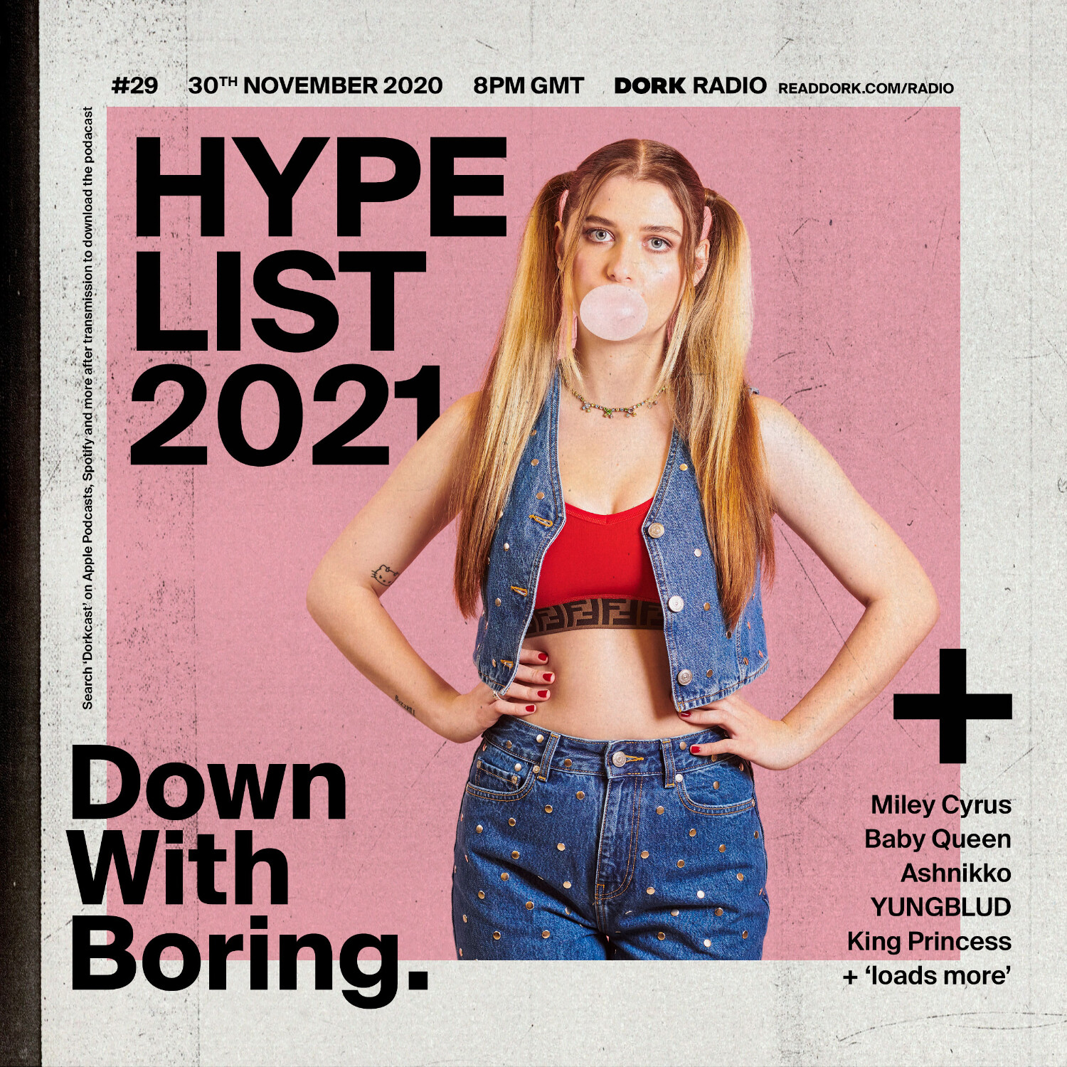 cover of episode Down With Boring #0029: Hype List 2021