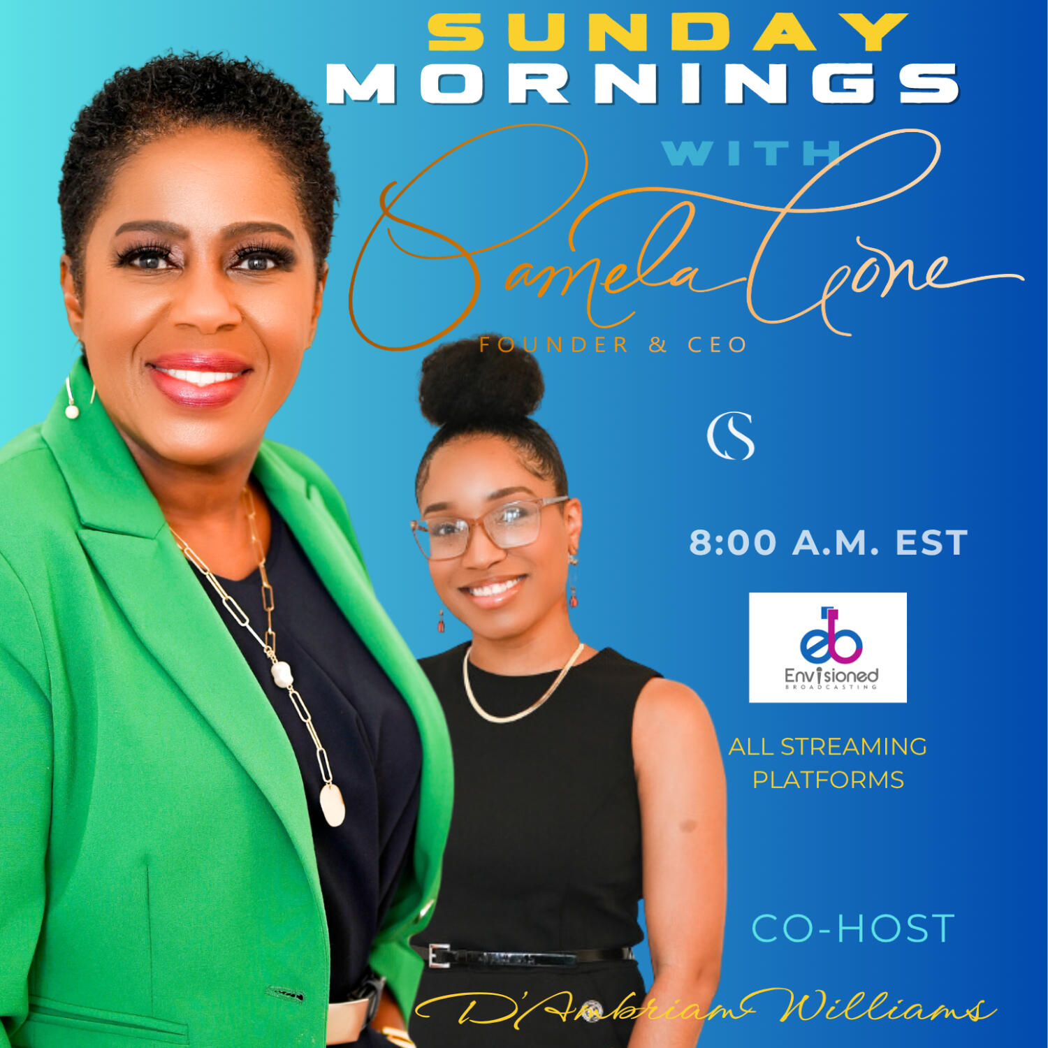 Sunday Mornings with Pamela Cone