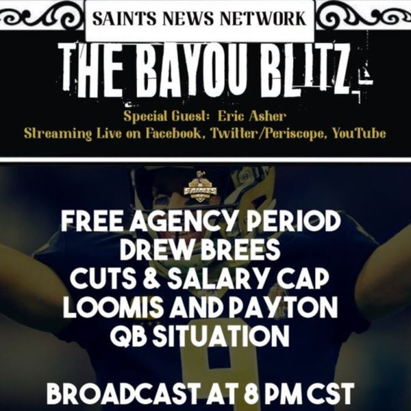 Bayou Blitz: Eric Asher Interview and Saints News artwork