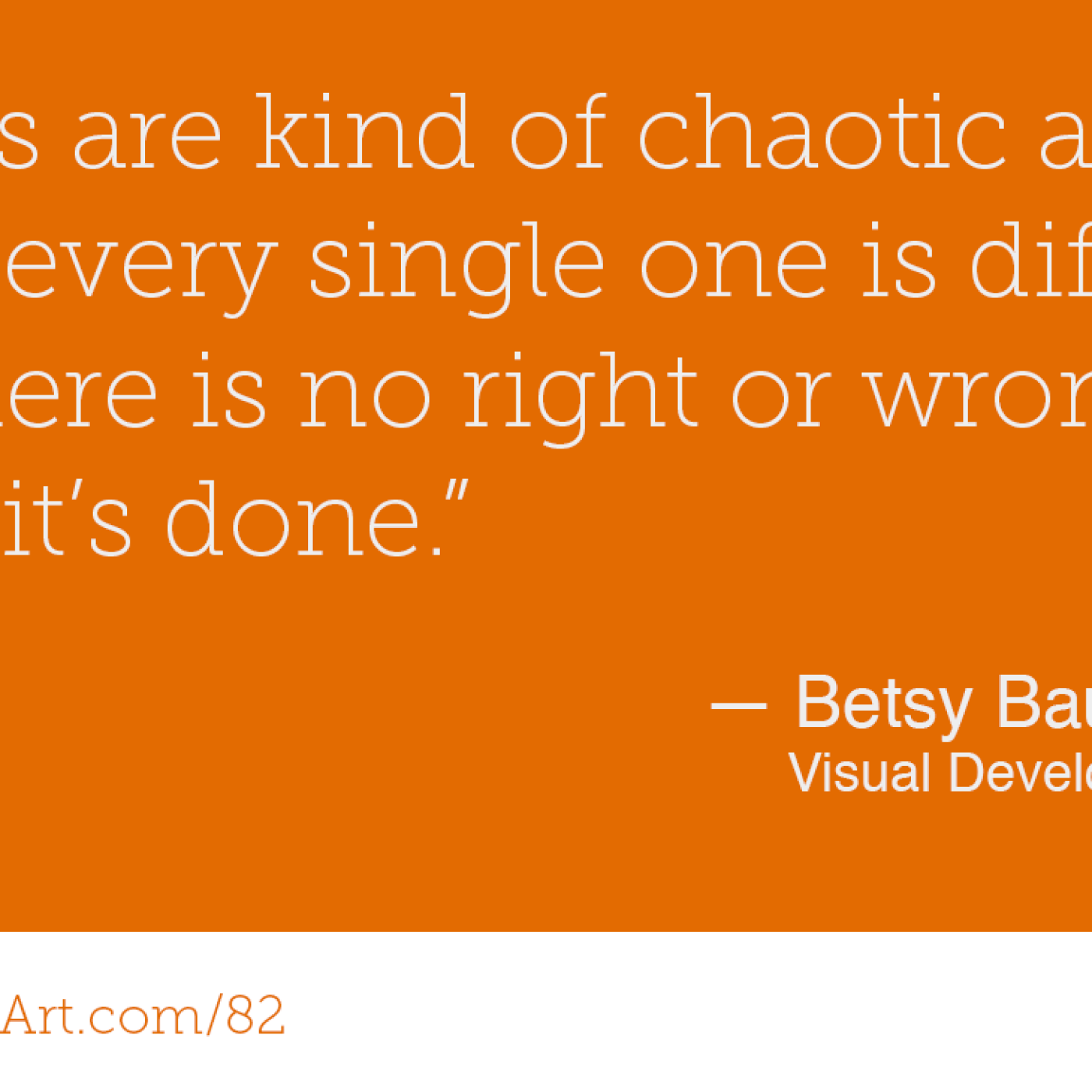 82 - Trust The Process and The Process is Crazy with Betsy Bauer - podcast episode cover