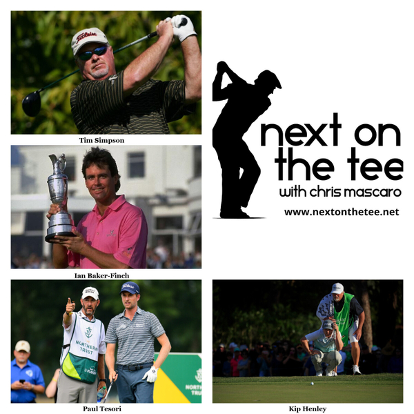 Golf: Tour Legends Tim Simpson & Ian Baker-Finch Plus Tour Caddies Paul Tesori & Kip Henley Join Me... artwork