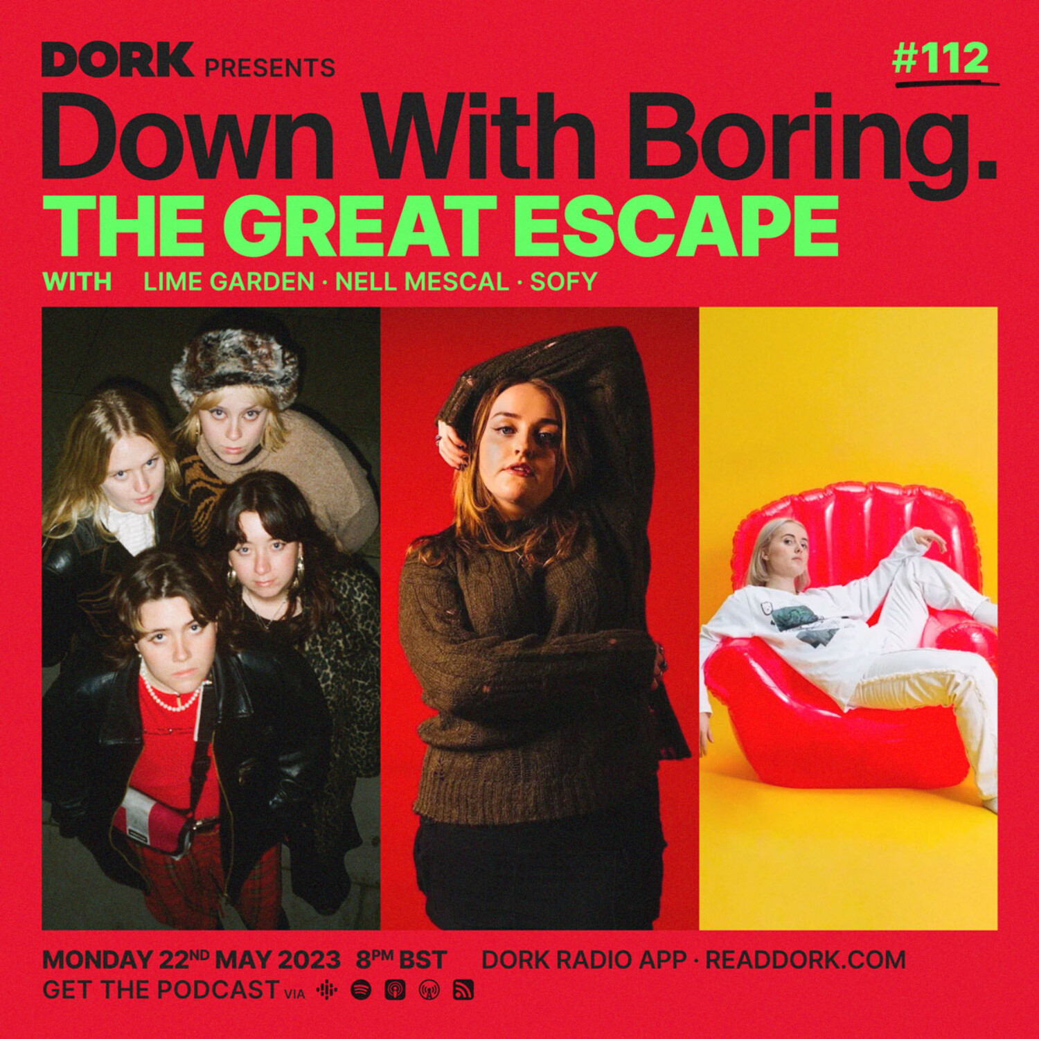 cover of episode Down With Boring #0112: The Great Escape 2023