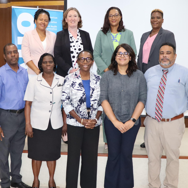 The Ministry of Health in collaboration with PAHO hosts a Five-Day Workshop to Enhance Saint Lucia’s National Expertise in Mental Health Advocacy artwork