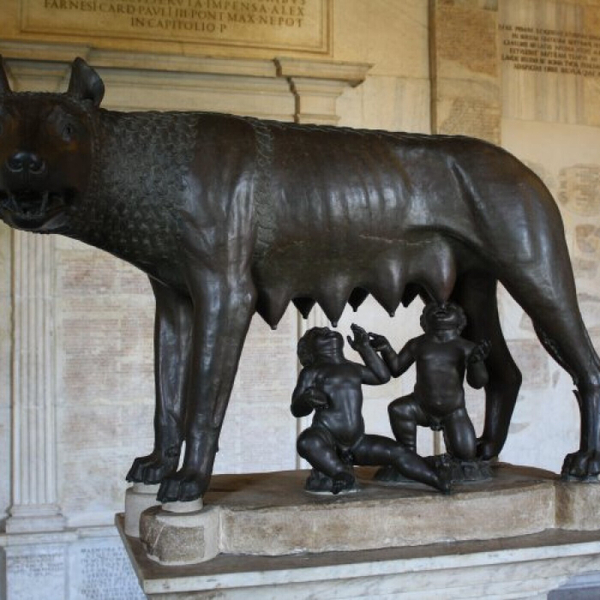 Romulus and Remus artwork