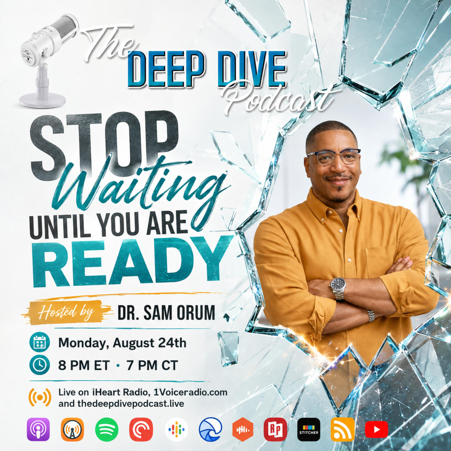 Stop waiting until you're ready.