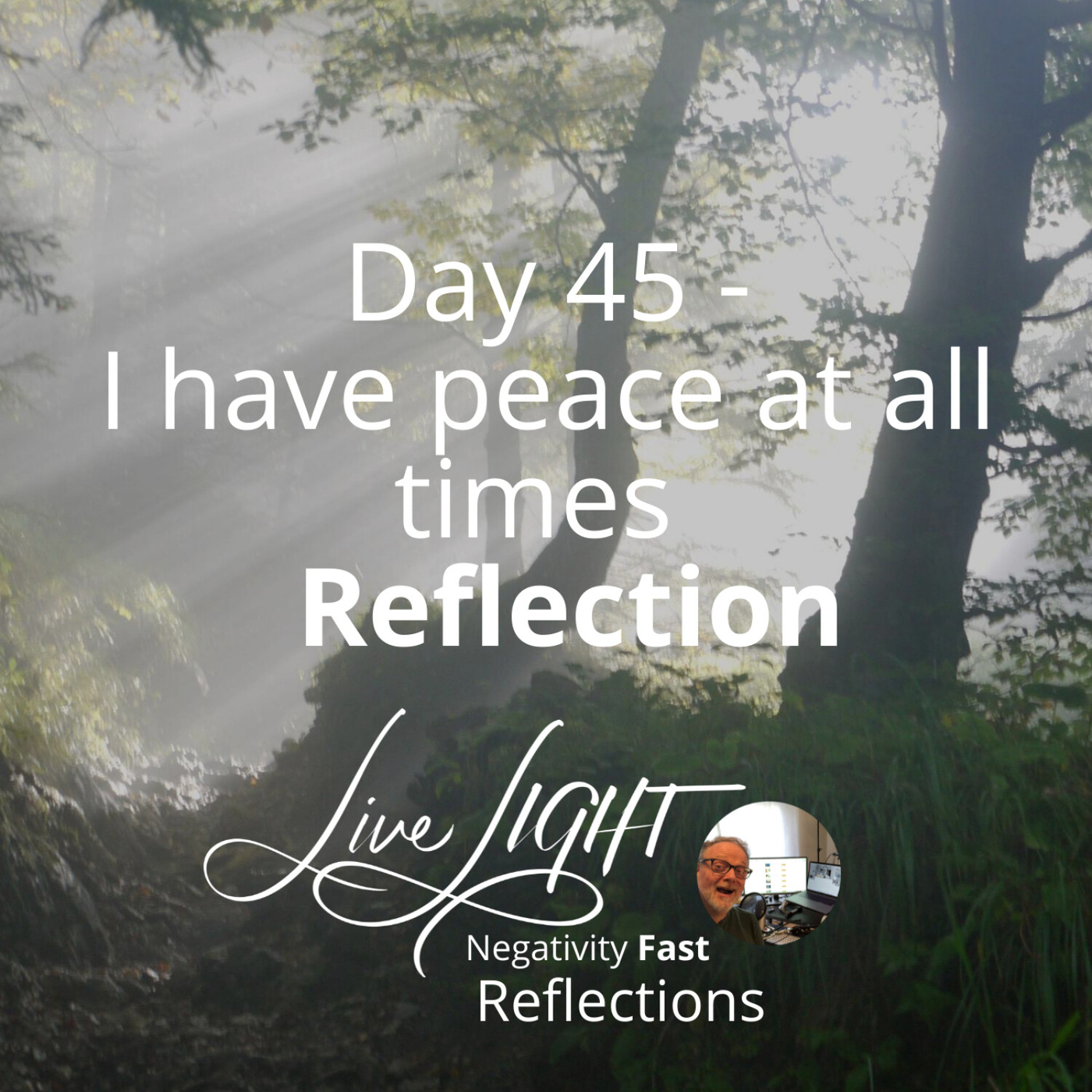 Negativity Fast Reflection - Day 45 - I Have Peace At All Times