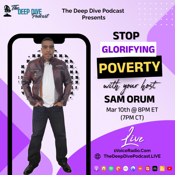 Stop Glorifying Poverty artwork