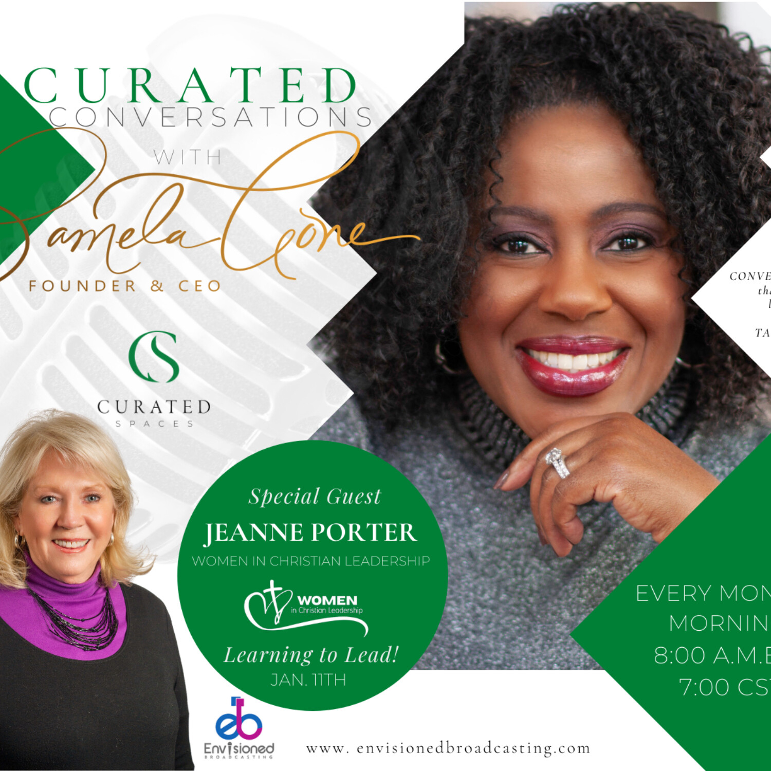 Curated Conversations with Pamela Cone