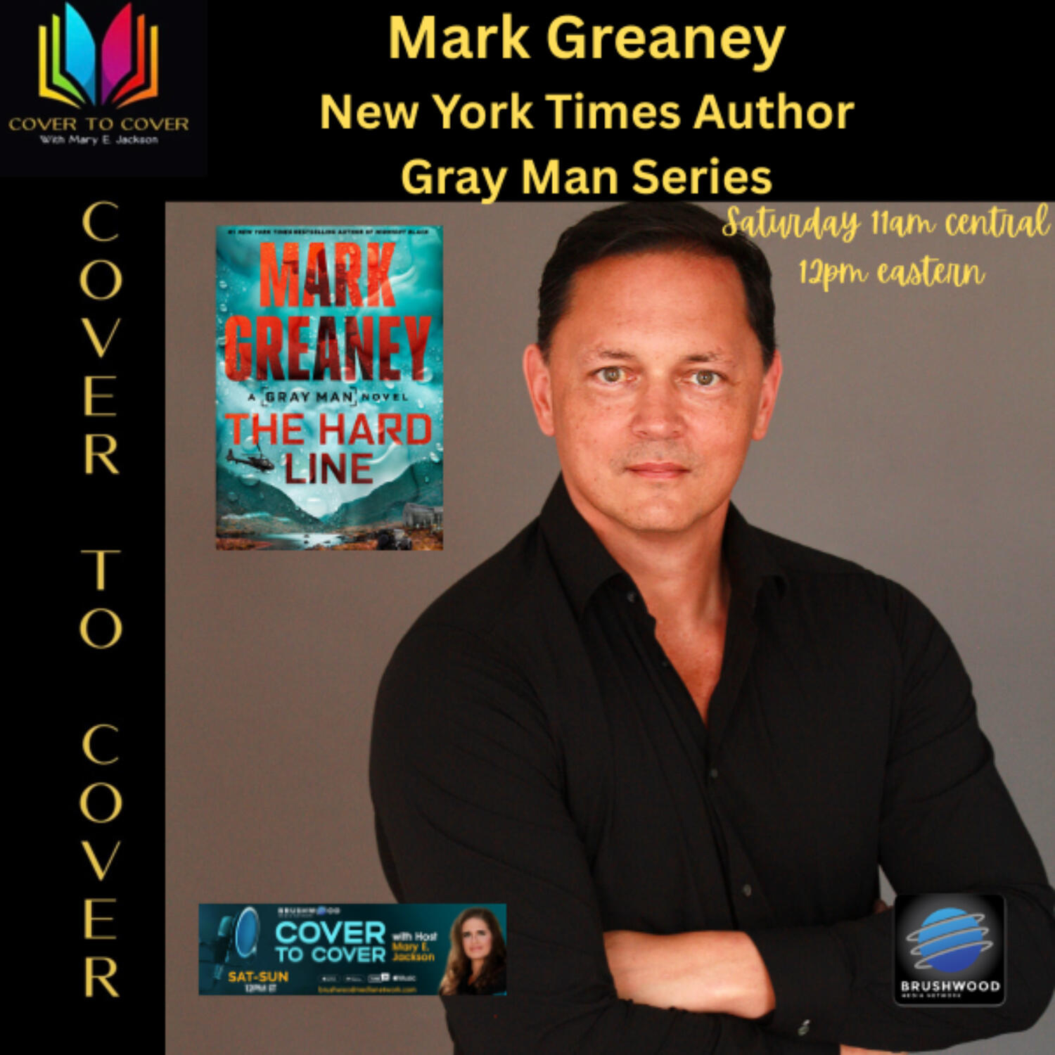 Mark Greaney -The Hard Line - The Gray Man Series episode artwork