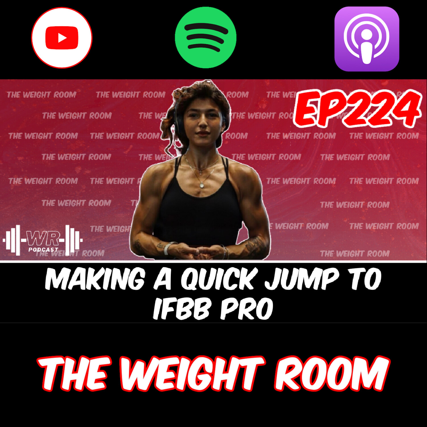 cover of episode EP224: Serena Loren on Making the Jump to Pro, Challenges of Bodybuilding, Body Dysmorphia and MORE