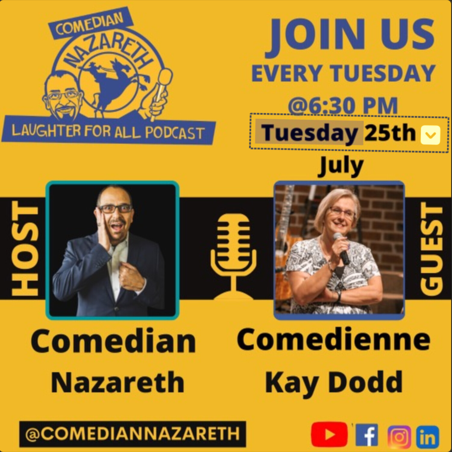 Can Alcohol Stop the Laughter with Comedienne Kay Dodd.