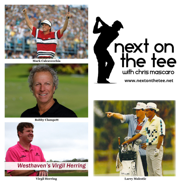 Talking Ryder Cup with Mark Calcavecchia, Amateur Golf & Impact Zone Training with Bobby Clampett, Speed Training with Virgil Herring, & Caddying for the Legends with Larry Malestic... artwork