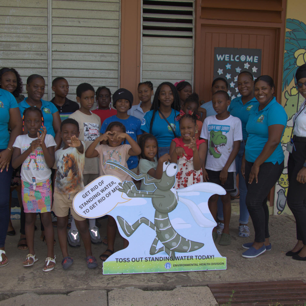 The Buzz About Mosquitoes Summer Camp hosted by the Environmental Health Division Empowers Youth as Health Ambassadors artwork