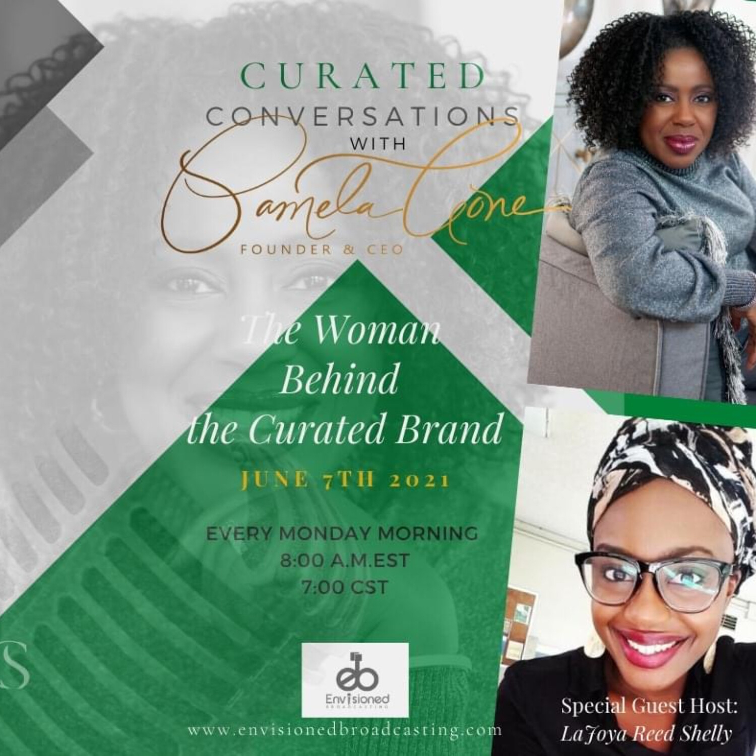 Curated Conversations with Pamela Cone