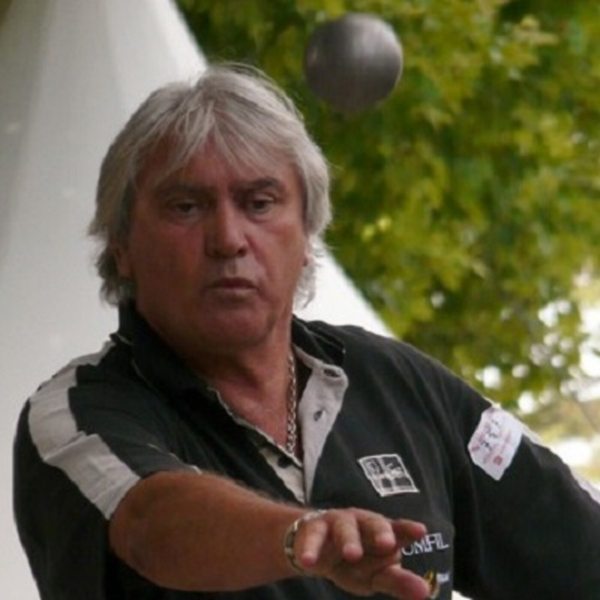 65 IN FRENCH - French “Pétanque” Legend:  Marco Foyot artwork