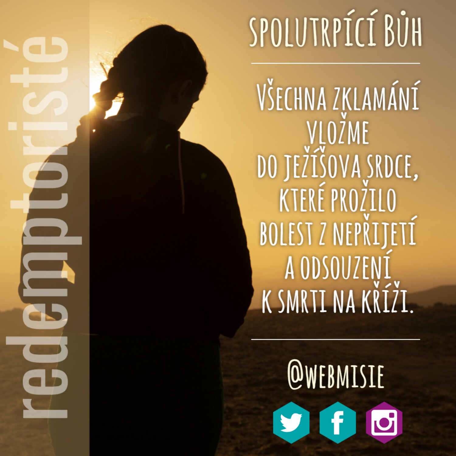 Ježíšův smutek nad nenávistí člověka