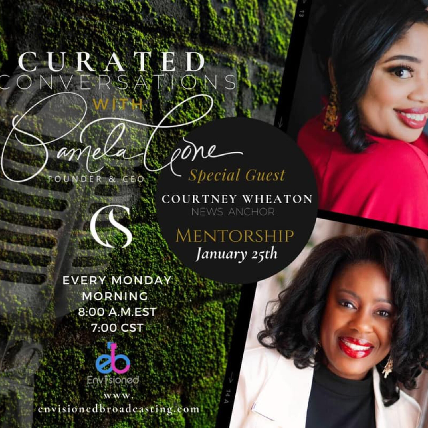 Curated Conversations with Pamela Cone