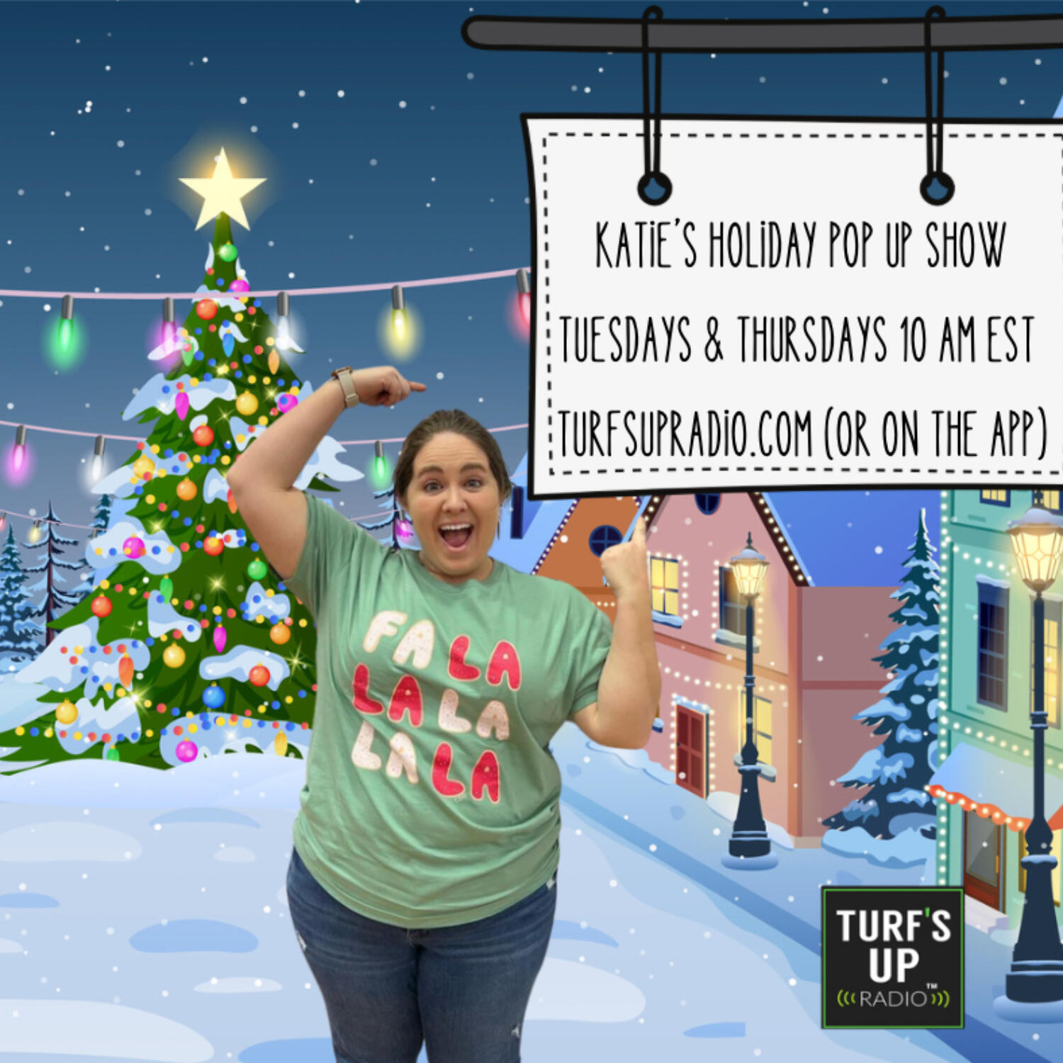 Katie's Holiday Pop Up Show podcast artwork