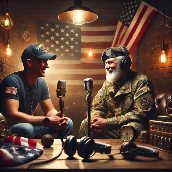 "From Battlefield to Podcasting: Finding Purpose and Brotherhood Through Stories" artwork