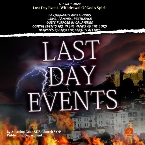 Last Day Event- Withdrawal Of God's Spirit artwork