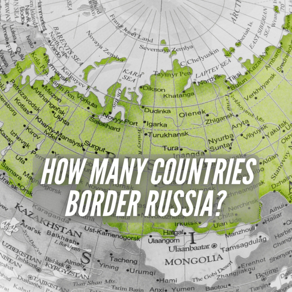 How Many Countries Border Russia? artwork