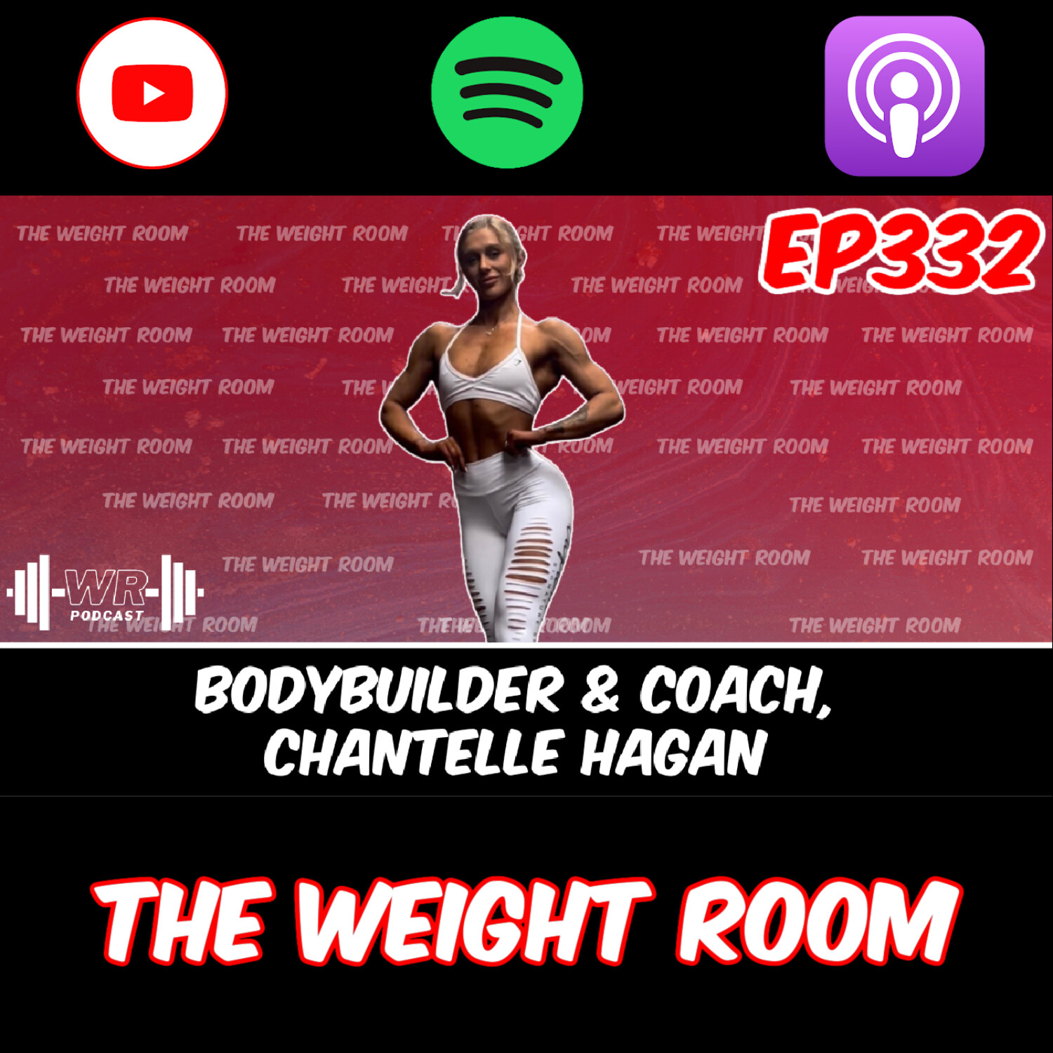 cover of episode EP332: Bodybuilder and Fitness Coach Chantelle Hagan