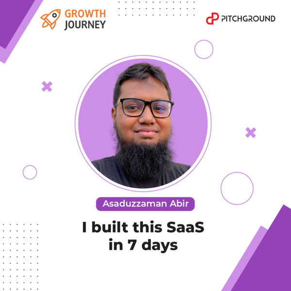 19. I built this SaaS in 7 days - Asaduzzaman Abir artwork