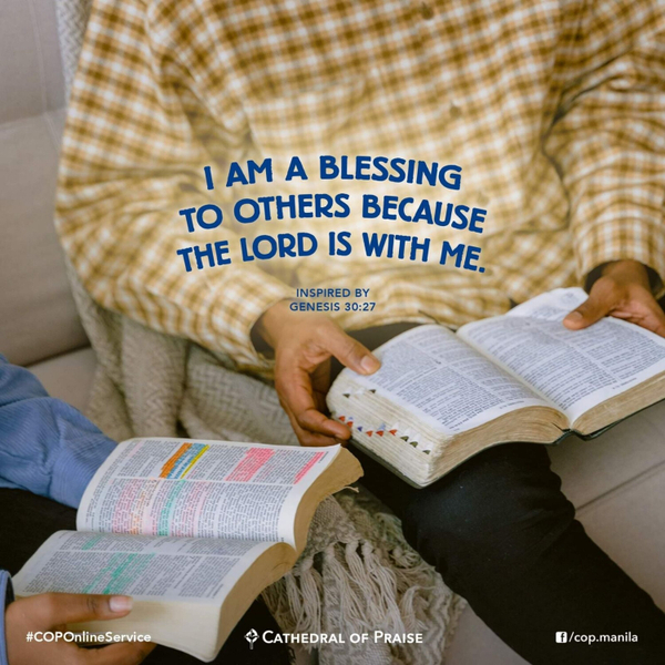 Genesis 30:27- I Am A Blessing To Others Because The Lord Is With Me. artwork