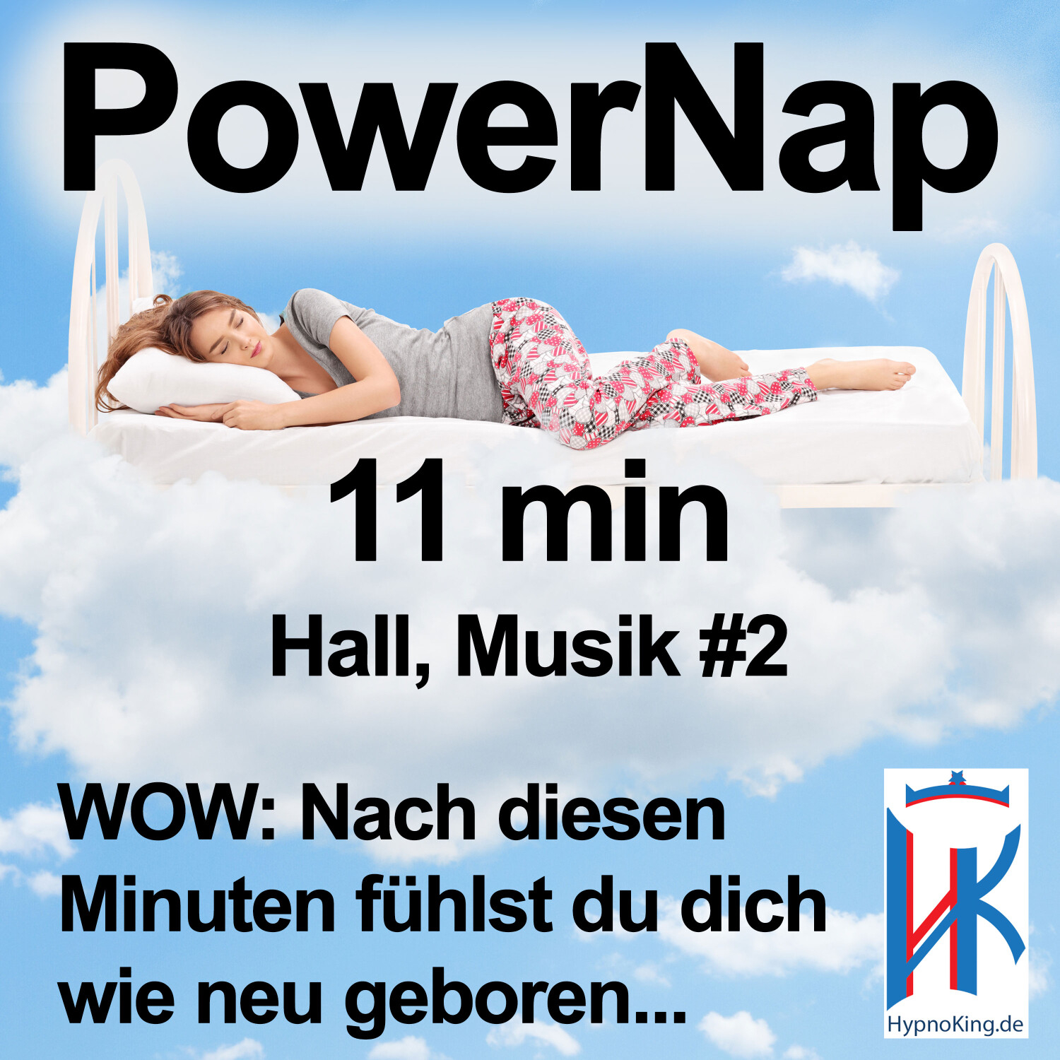 Power Nap deutsch: Im Hypnose-Kurzschlaf deine Akkus aufladen und der Tag gehört wieder dir!