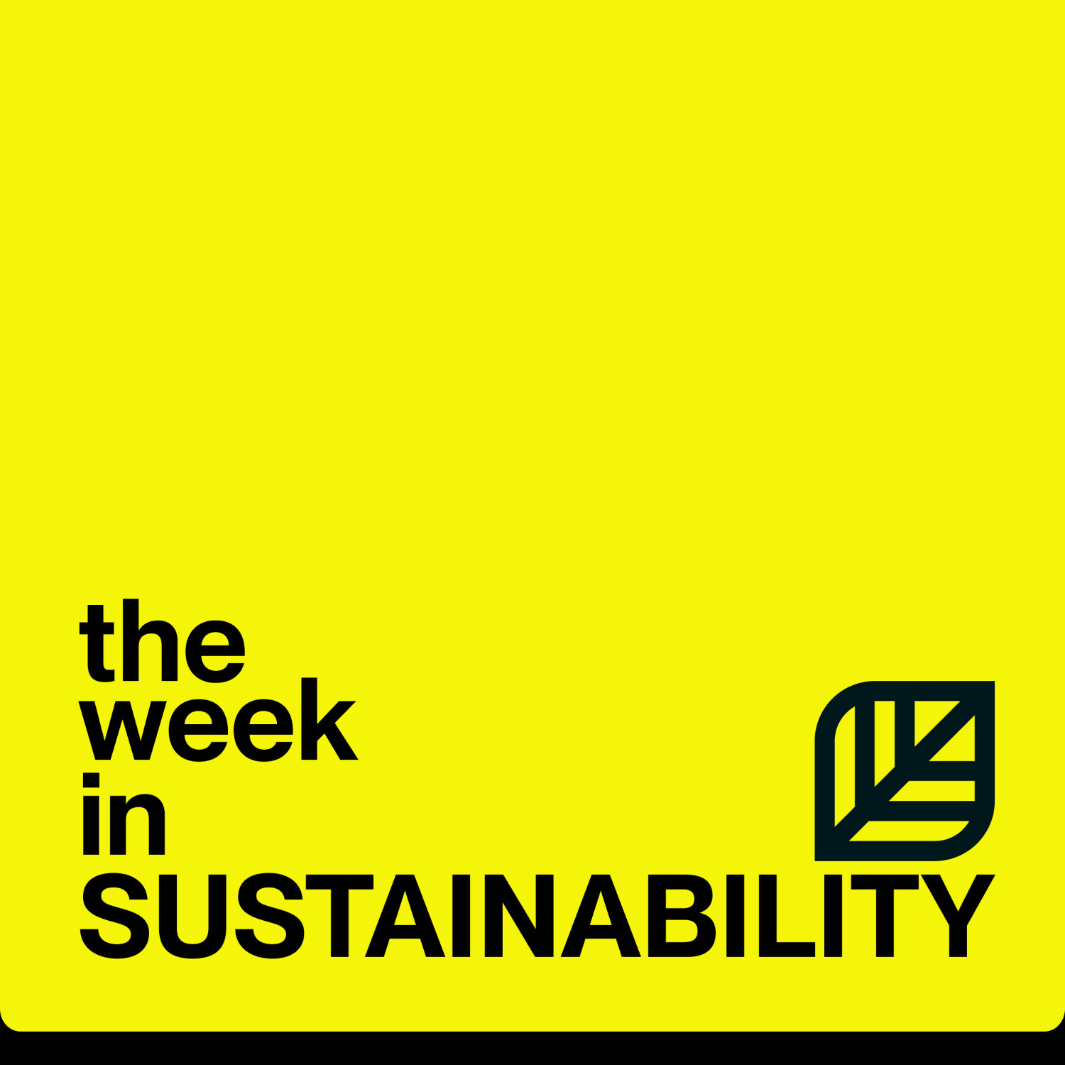 The Week in Sustainability