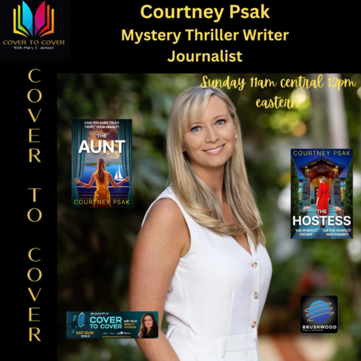 Courtney Psak From Communication and Journalism to Mystery Thriller Writer episode artwork