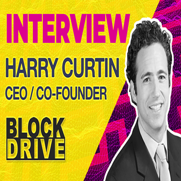 Blockdrive - Building Secure Storage on Blockchain - with CEO Harry Curtin artwork