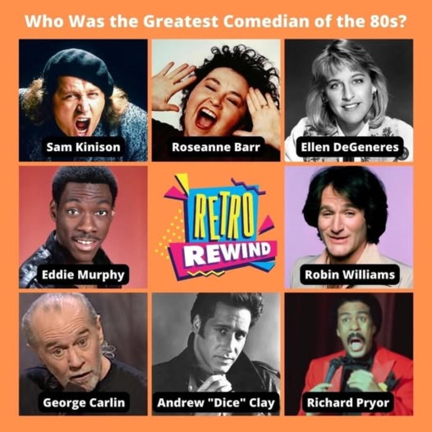 COMEDIANS, PART 1 ('RATED R' LANGUAGE IN CLIPS*)