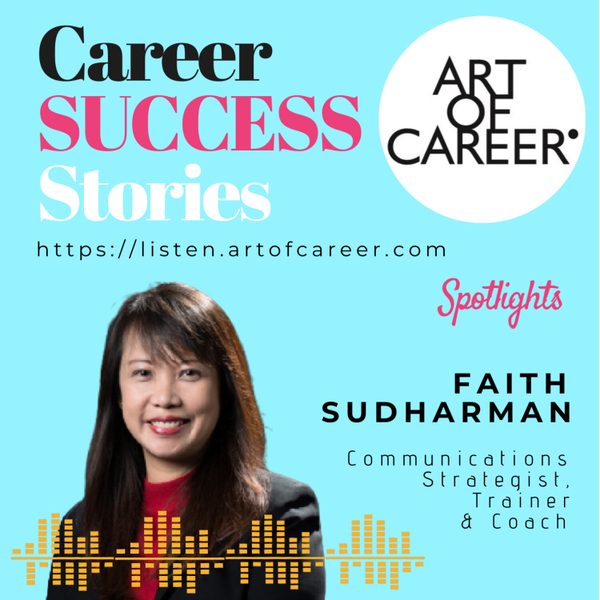 FAITH SUDHARMAN on My Professional Identity For Changing and Different Seasons artwork