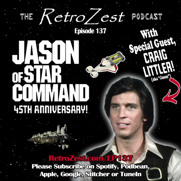 The RetroZest Show: Jason of Star Command 45th anniversary tribute artwork