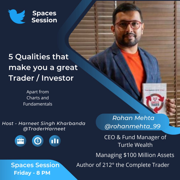 Episode 9:Top 5 Qualities to be a Great Trader/Investor (In Hindi) FT. RoMe. artwork