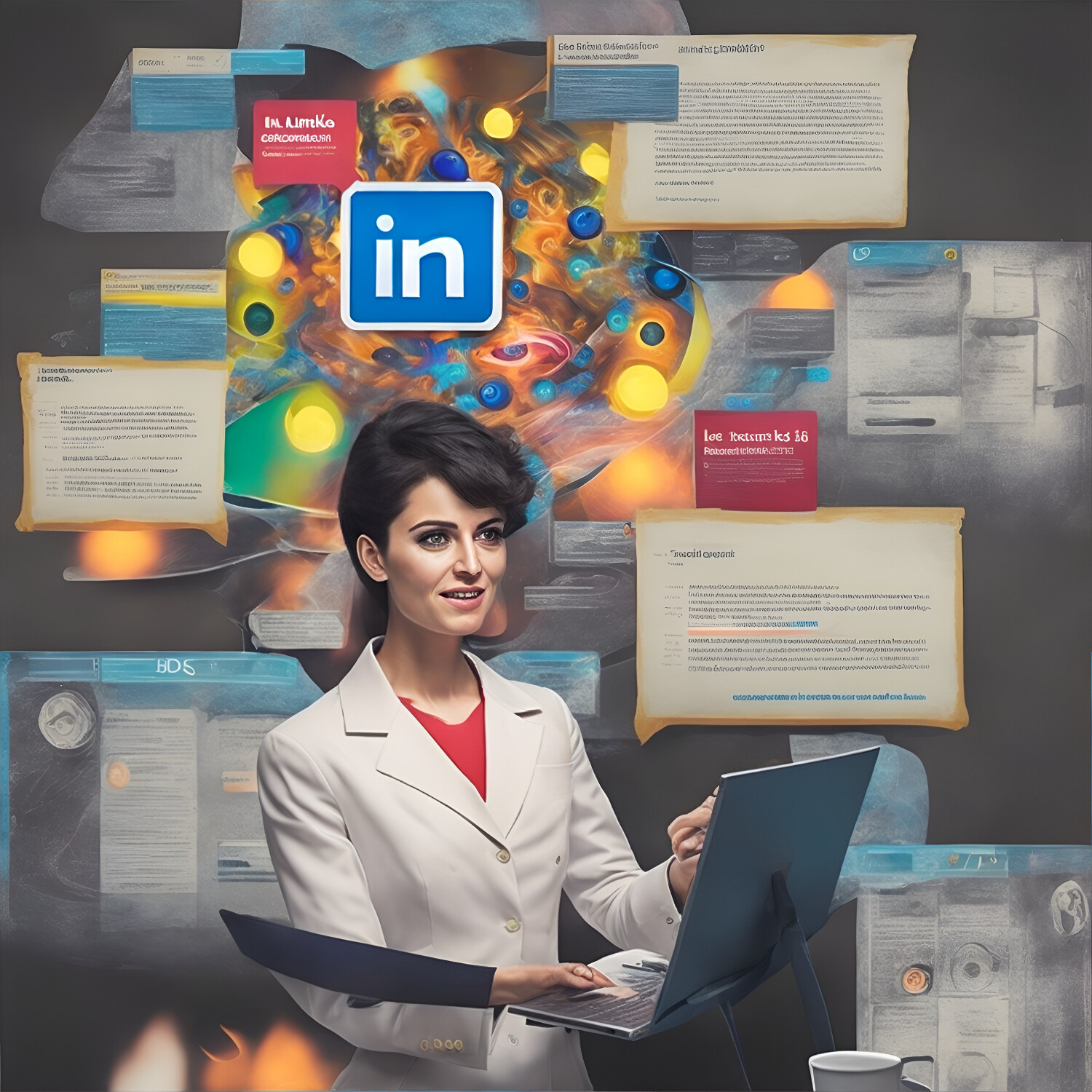 cover of episode LinkedIn&#039;s feed evolution: more granular and powerful machine learning, humans still in the loop. Featuring LinkedIn Senior Director of Engineering Tim Jurka and Staff Software Engineer Jason Zhu