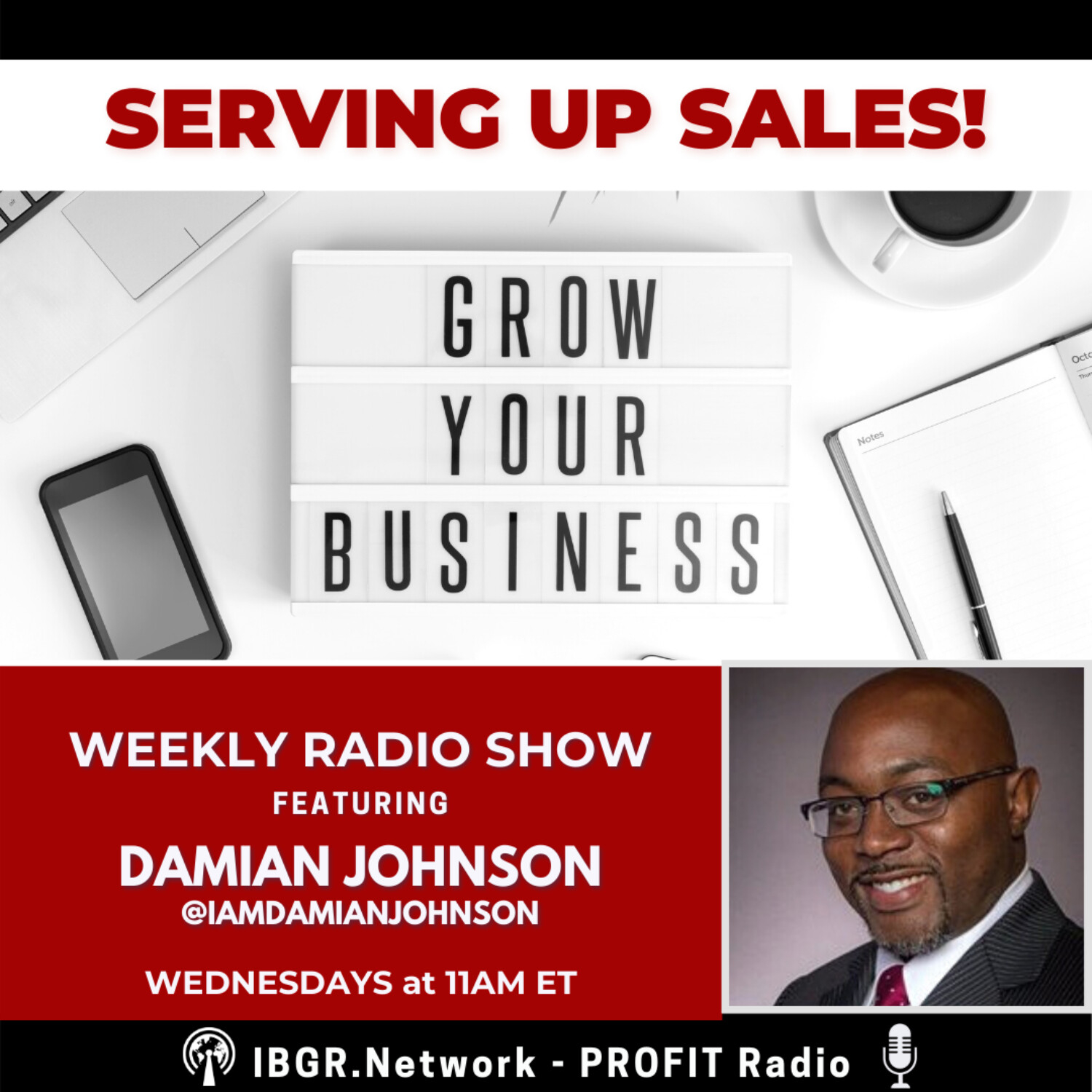 1. GET IN THE FLOW - DAMIAN JOHNSON episode artwork