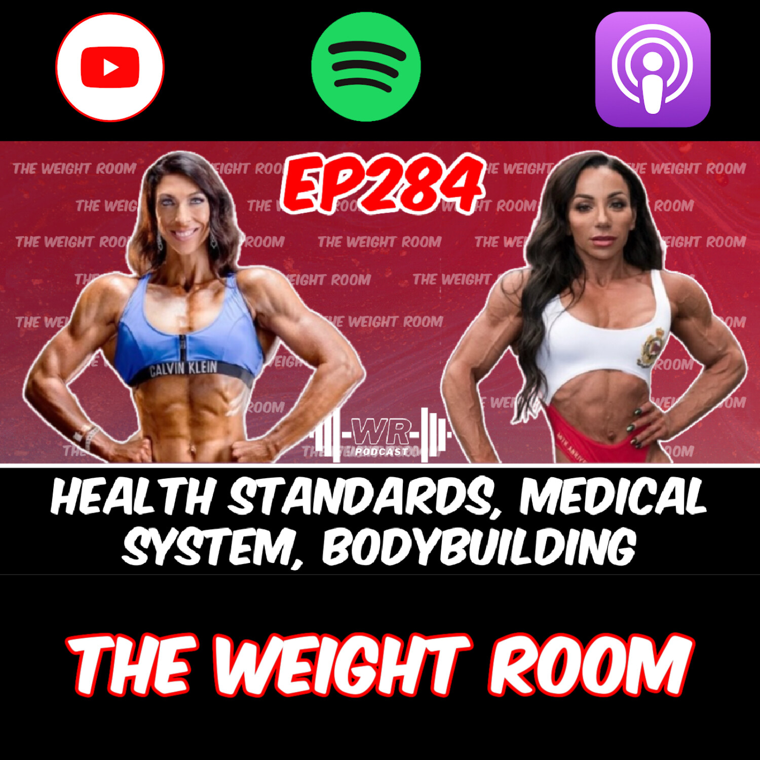 cover of episode EP284: IFBB Figure Pros Lisa Saygun, Rose Black on Modern Health, "Body Positivity", COVID, and MORE