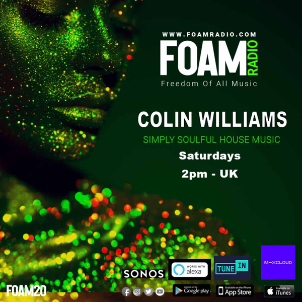 Colin Williams 50 Shades of Soulful House 26th March artwork